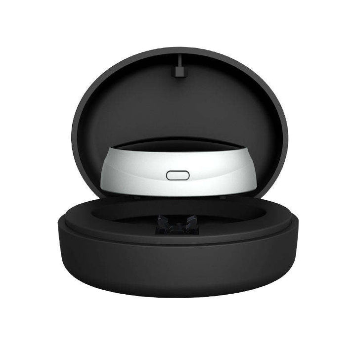 Anti-Snoring Device with Chin Pads and Adjustable Intensity