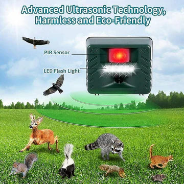Ultrasonic Bird Repeller Electronic Pest Control Device