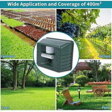 Ultrasonic Bird Repeller Electronic Pest Control Device
