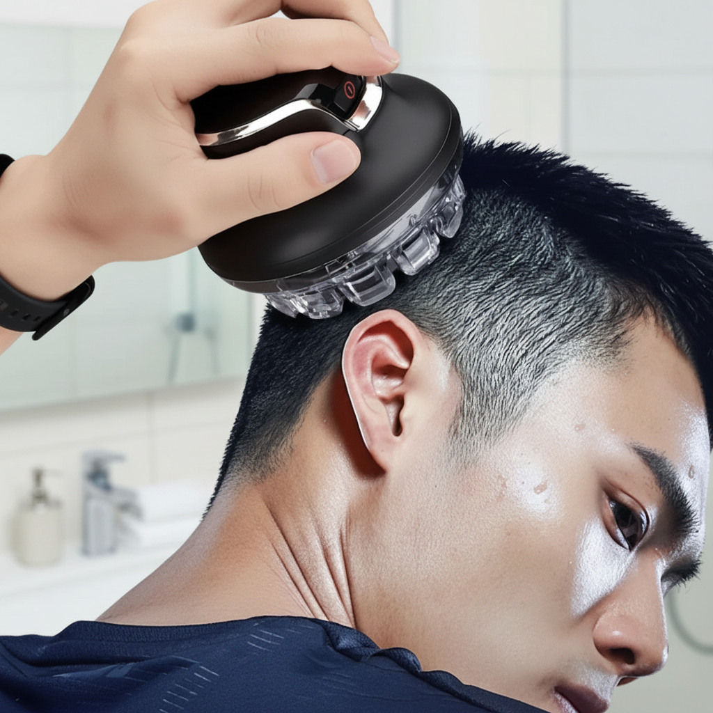Rechargeable Hair Clipper Washable Blade Ergonomic Adjustable Lengths