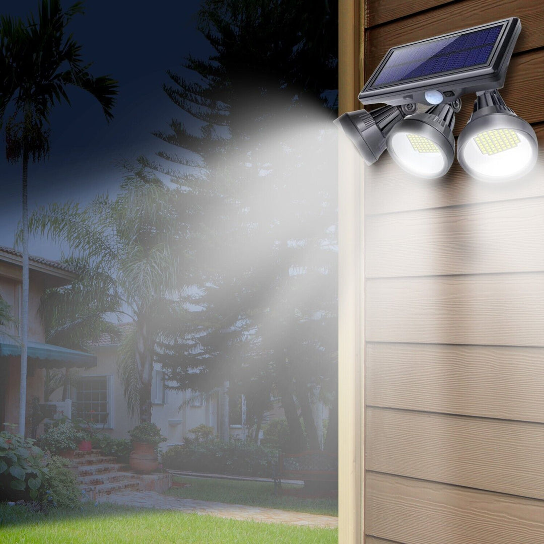Outdoor Security Floodlight Solar Powered Motion Sensor - Lenila