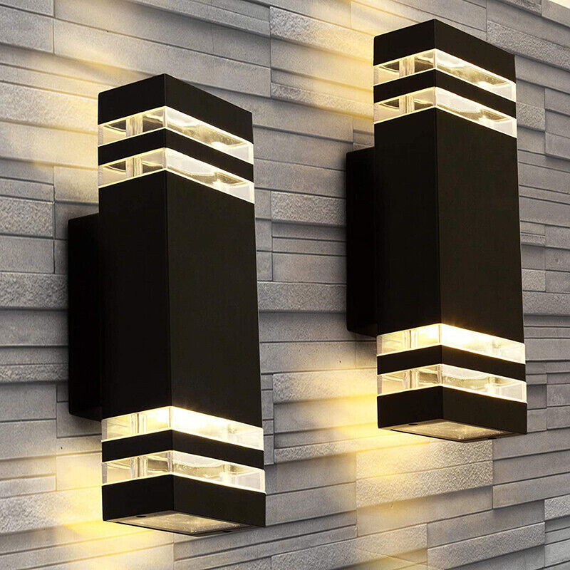 Outdoor Wall Lamp Modern Design Set - Lenila