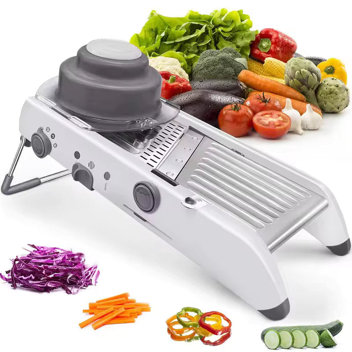 Vegetable Cutter Set Interchangeable Blades Dicing Slicer Grater - Lenila