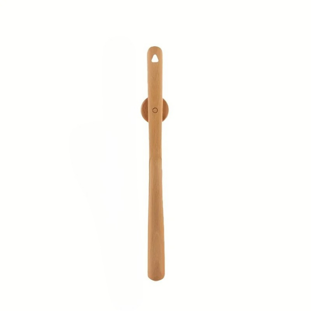 Extra Long Shoe Horn with Curved Smooth Surface and Comfortable Grip