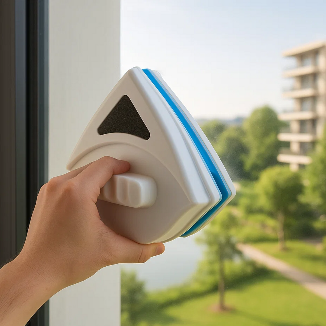 Magnetic Window Cleaner Dual-Sided Cleaning Pads - Lenila
