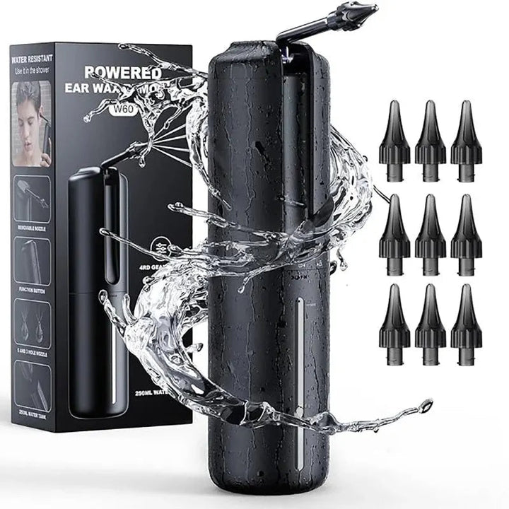 Rechargeable Ear Cleaning System with Triple Jet Stream Adjustable - Lenila