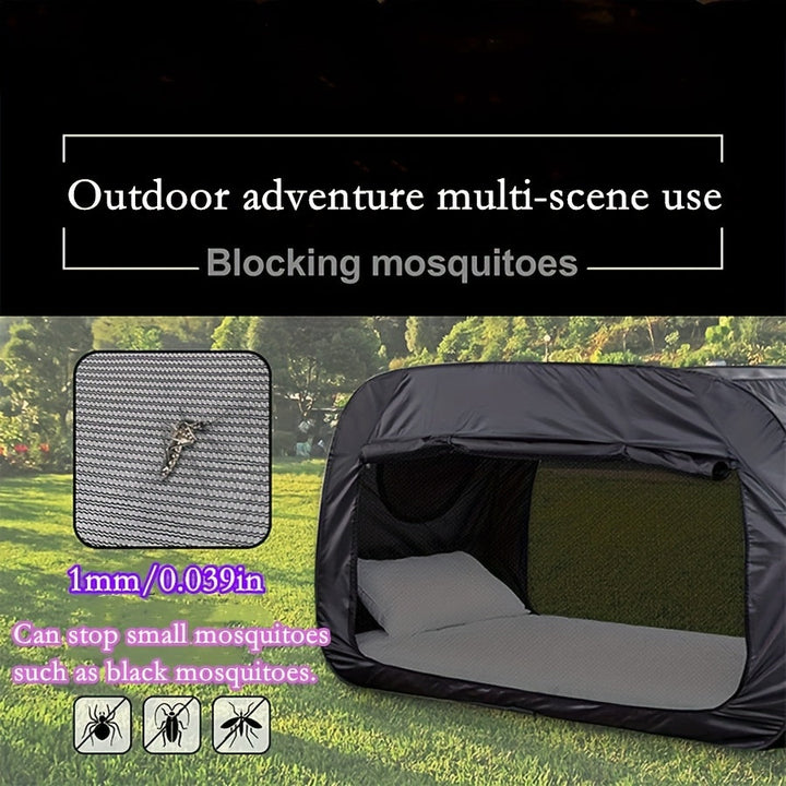 Foldable Tent Bed with Full Zipper Mesh Ventilation Water-Repellent