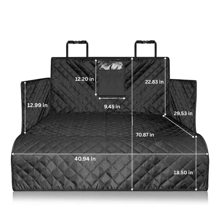 Pet Car Seat Cover Waterproof Durable Fit for SUVs