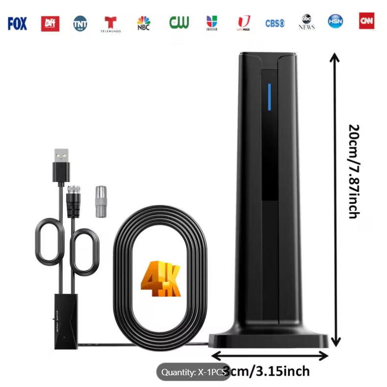 Digital TV Antenna Over-the-Air Reception HD Support