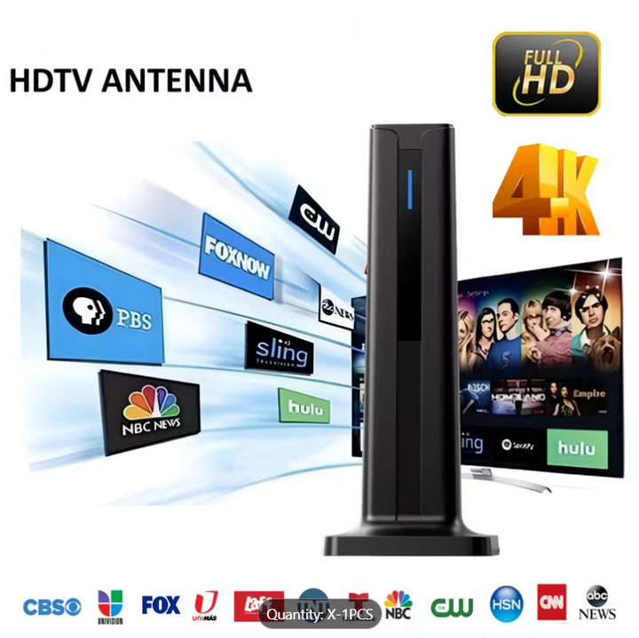 Digital TV Antenna Over-the-Air Reception HD Support