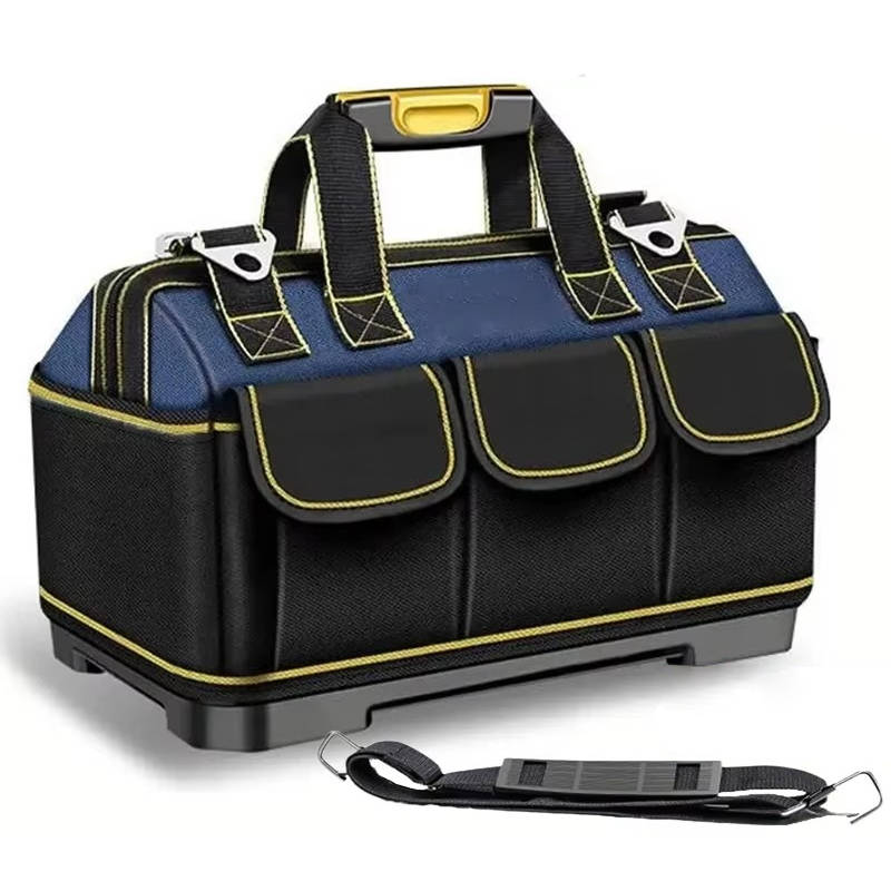 Heavy Duty Tool Bag Waterproof Base Wide Mouth Design