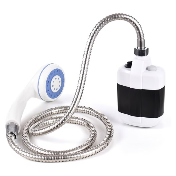 Portable Camping Shower with Pump and Hose