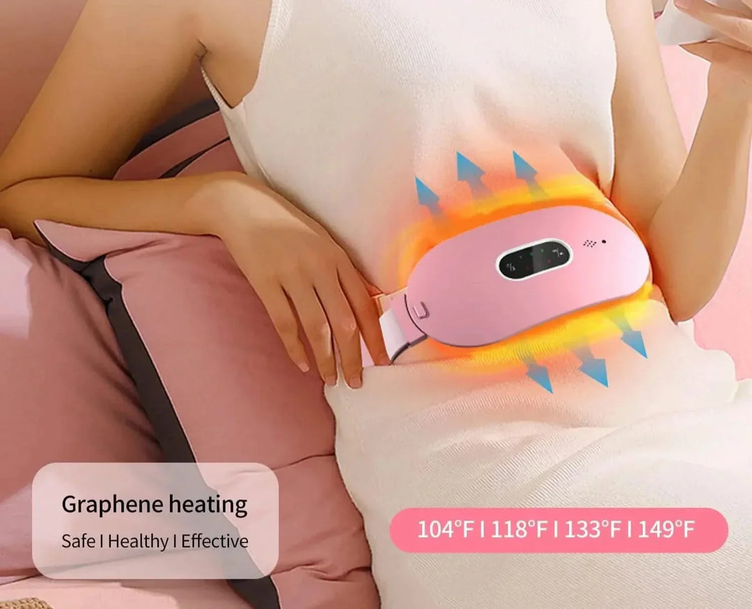Cordless Heating Massager with Adjustable Heat and Massage Modes