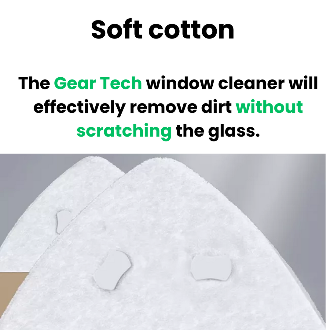 Magnetic Window Cleaner Dual-Sided Cleaning Pads
