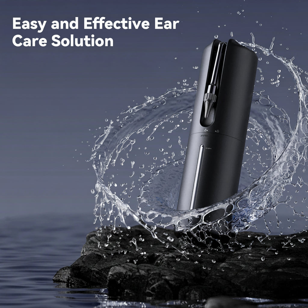 Rechargeable Ear Cleaning System with Triple Jet Stream Adjustable