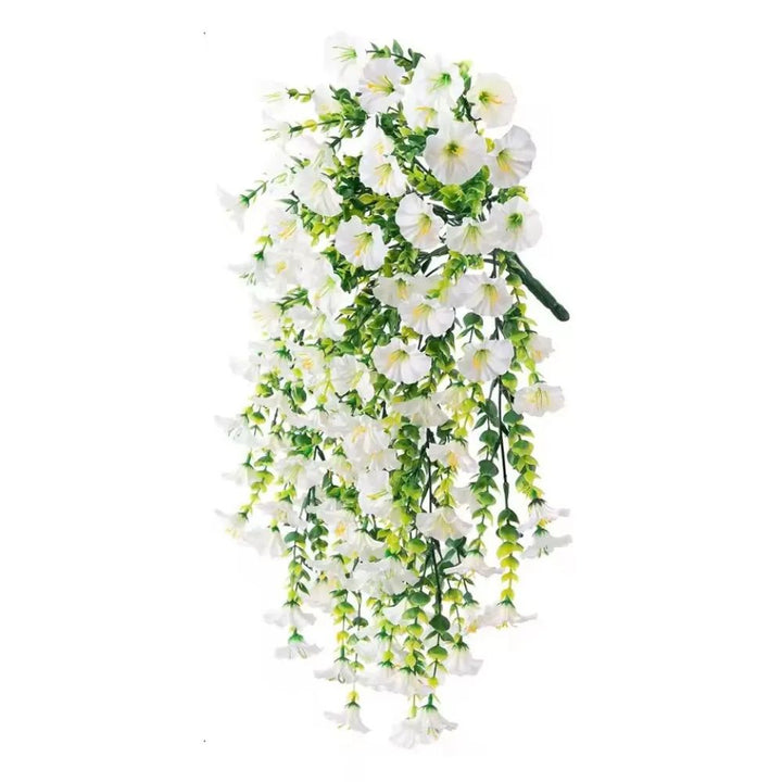 Morning Glory Vine Artificial Silk Flowers 75cm Flexible