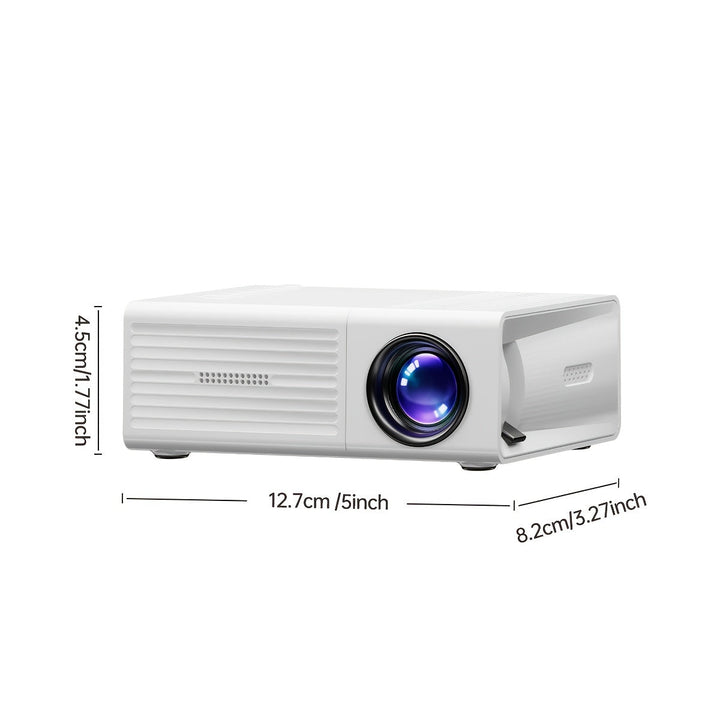Portable Mini Projector LED with Hdmi USB Connectivity Compact Design