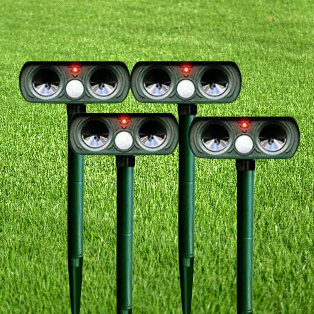 Solar Powered Infrared Animal Pest Repeller Outdoor - Lenila