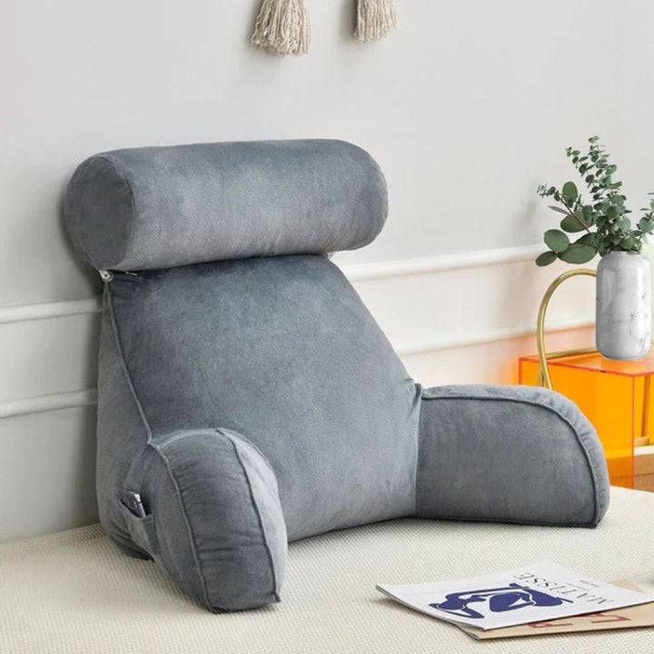 Reading Bed Pillow with Arms Support