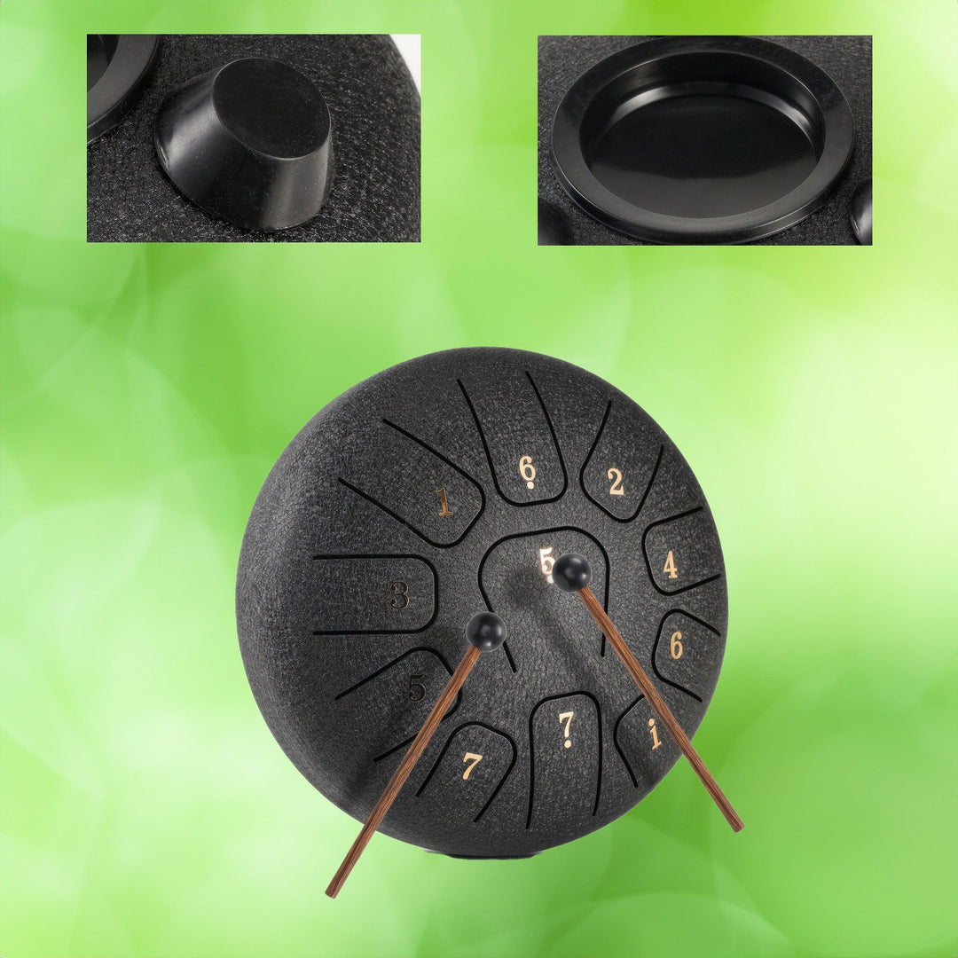 Steel Tongue Drum Musical Instrument with Notes