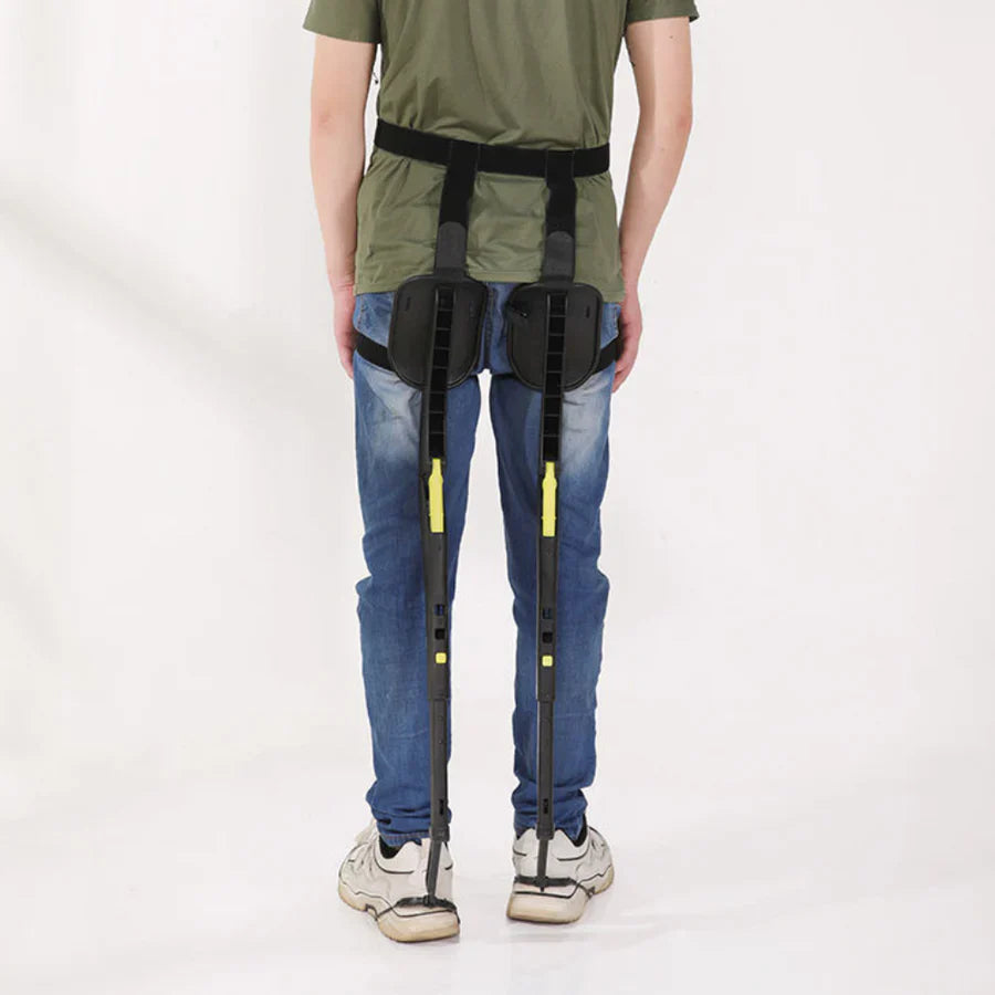 Portable Folding Sports Chair Wearable Exoskeleton Design