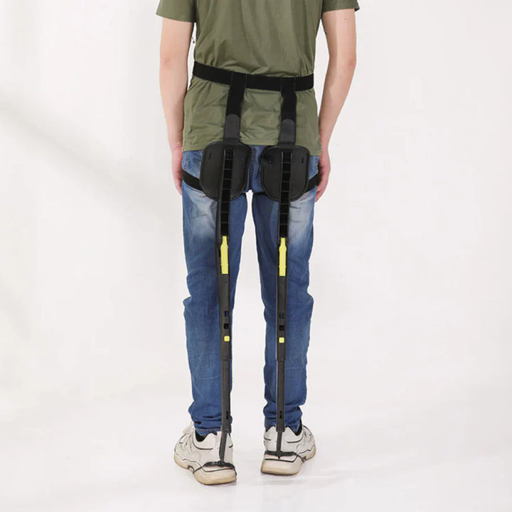 Portable Folding Sports Chair Wearable Exoskeleton Design