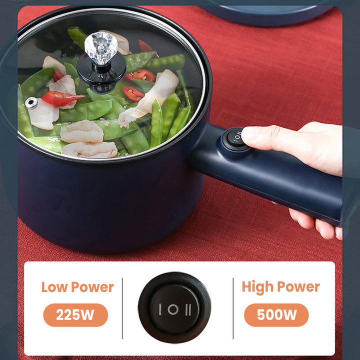 Portable Electric Pot Non-Stick 1.8L Capacity