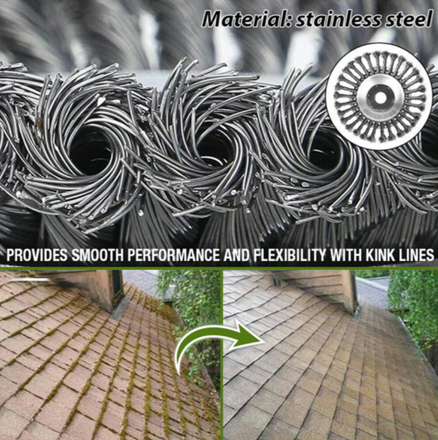 Carbon Steel Weed Trimmer Braided Attachment Universal Fit