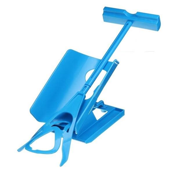 Sock Helper with Extended Handle and Built-In Shoe Horn Aid