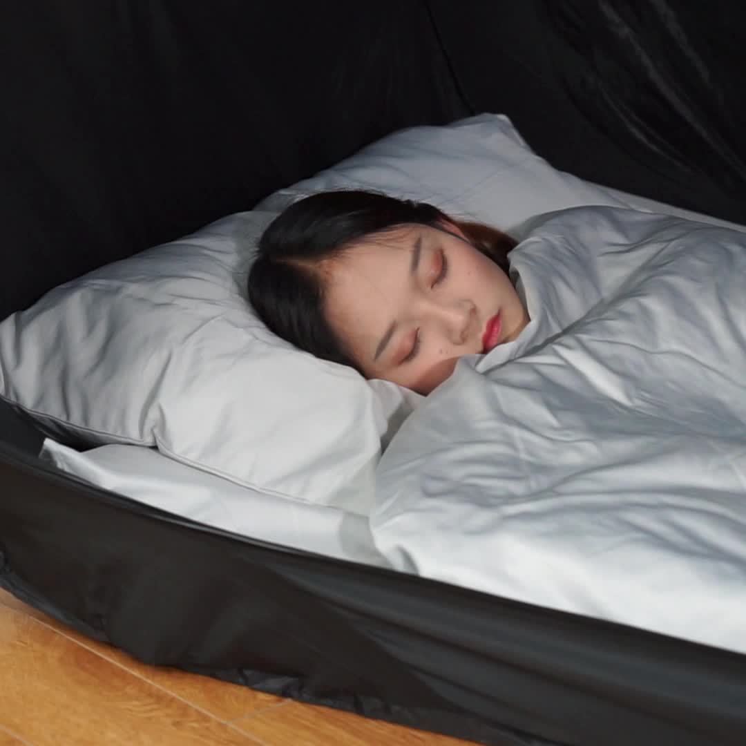 Foldable Tent Bed with Full Zipper Mesh Ventilation Water-Repellent
