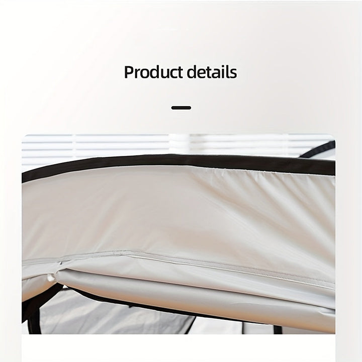 Foldable Tent Bed with Full Zipper Mesh Ventilation Water-Repellent