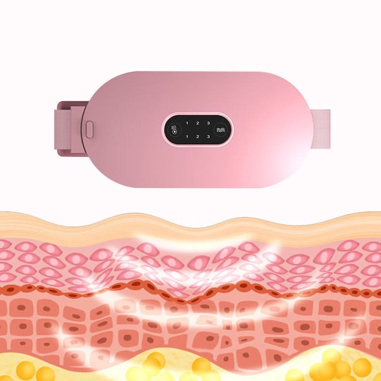 Cordless Heating Massager with Adjustable Heat and Massage Modes