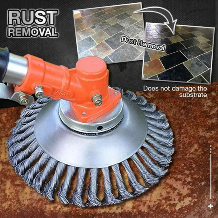 Carbon Steel Weed Trimmer Braided Attachment Universal Fit