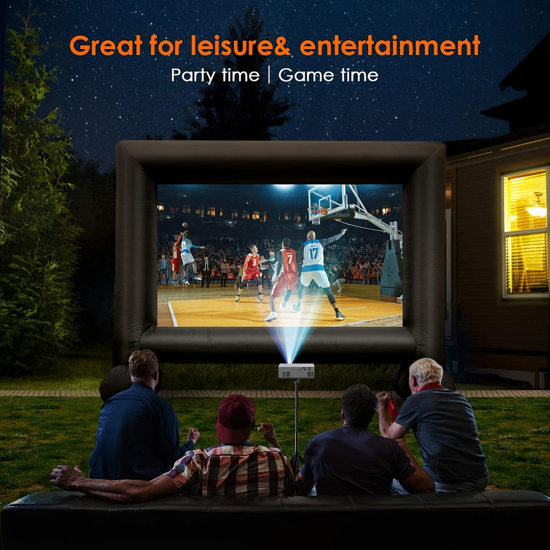 Portable Mini Projector LED with Hdmi USB Connectivity Compact Design
