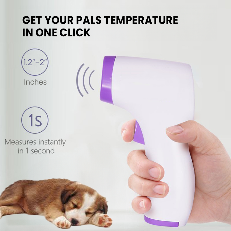 Pet Digital Thermometer No-Contact One-Click Reading