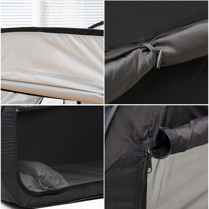 Foldable Tent Bed with Full Zipper Mesh Ventilation Water-Repellent