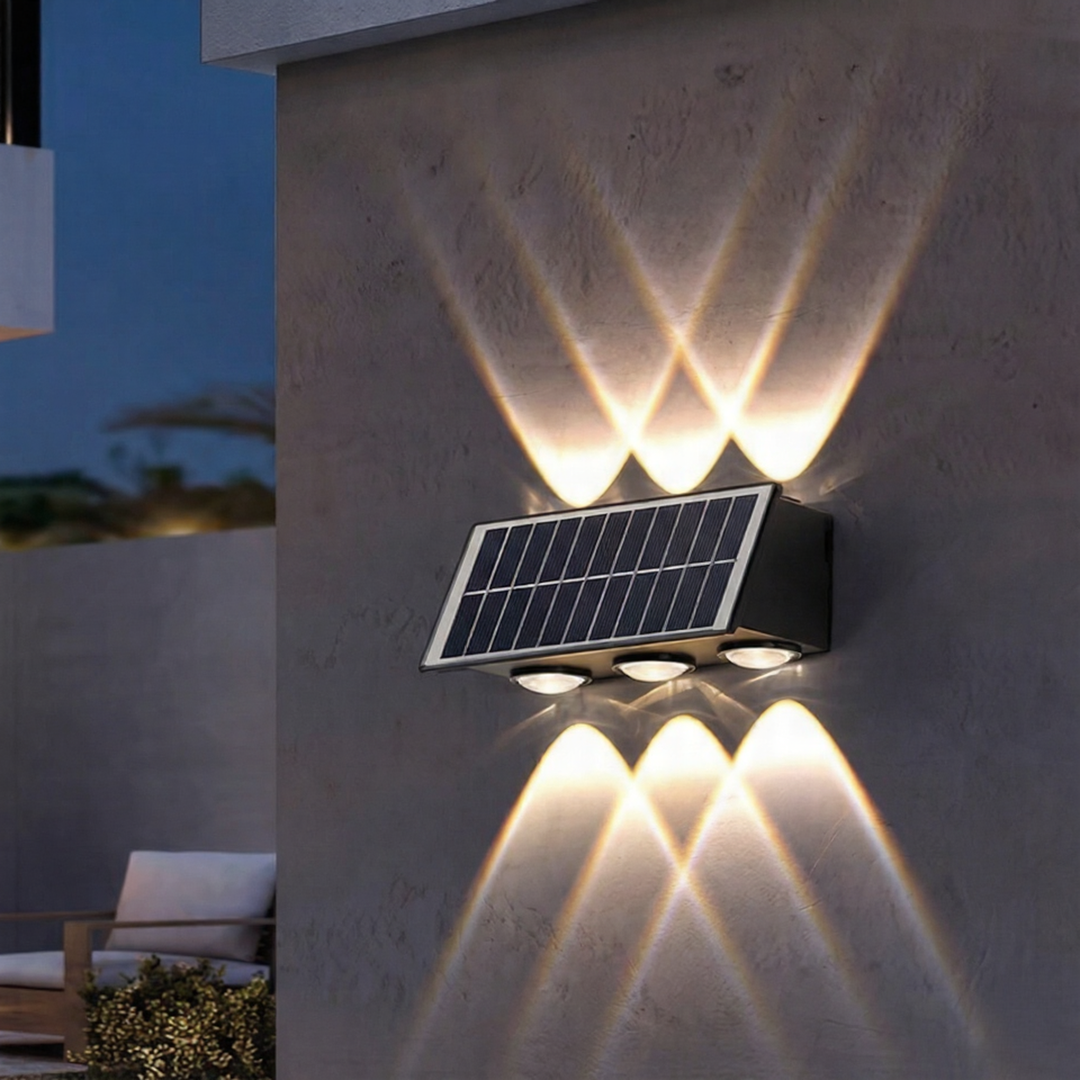 Outdoor Solar Wall Waterproof Sensor Activated - Lenila