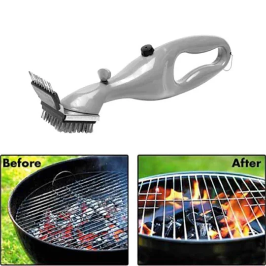 Steam Grill Brush 18 Inch Replaceable Head
