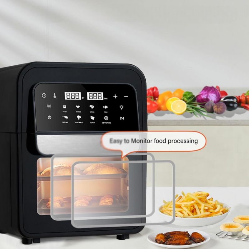 Digital Air Fryer with Touch Screen 8-in-1 Multifunction
