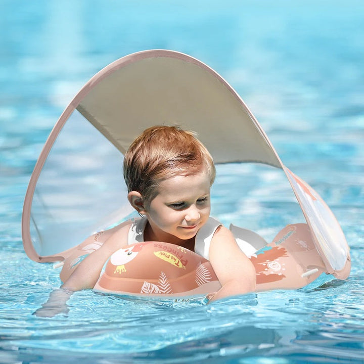 Baby Float with Removable Sun Shade