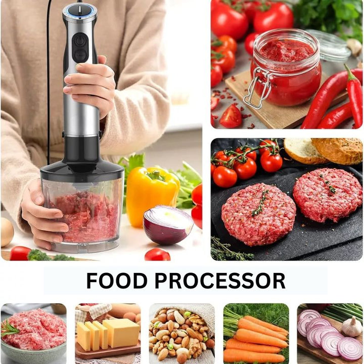 Multifunctional Handheld Immersion Blender 5-in-1