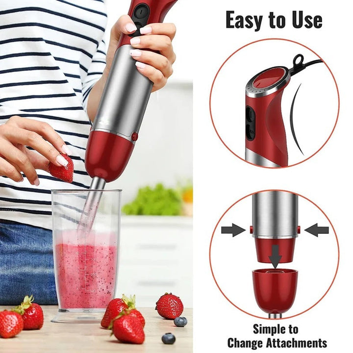 Multifunctional Handheld Immersion Blender 5-in-1