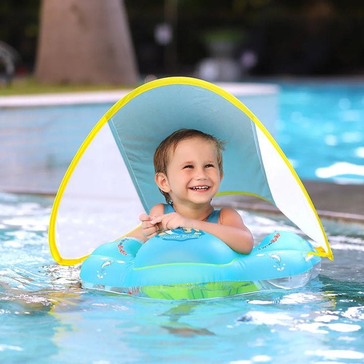 Baby Float with Removable Sun Shade