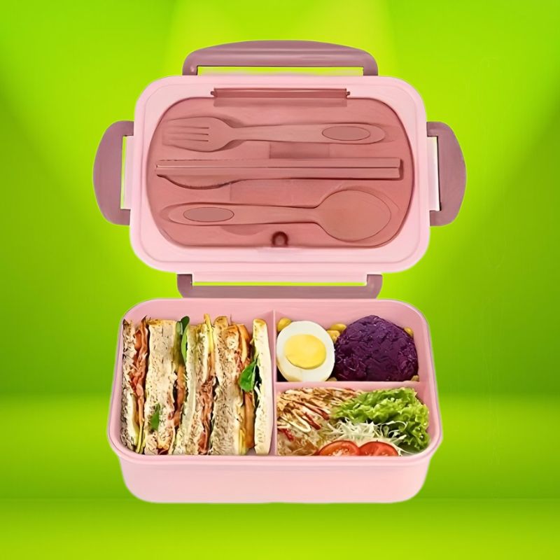 Bento Lunch Box Durable Compact Design