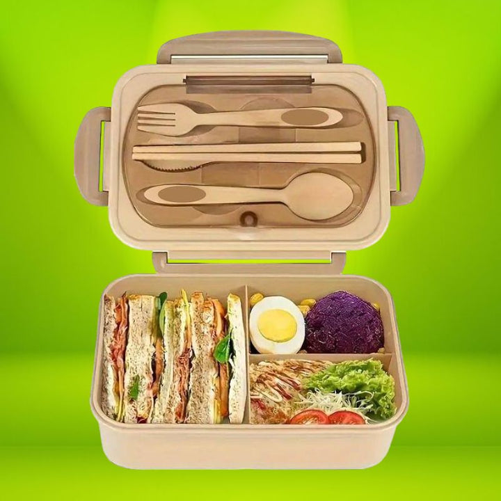 Unisex Bento Lunch Box Durable Compact Design - Lenila