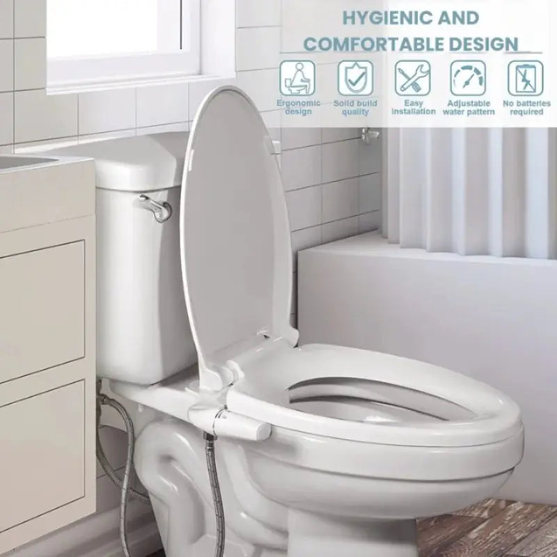 Ultra-Thin Toilet Bidet Attachment Slim Design