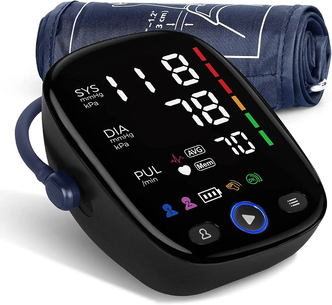 Digital Blood Pressure Monitor with LED Display - Lenila