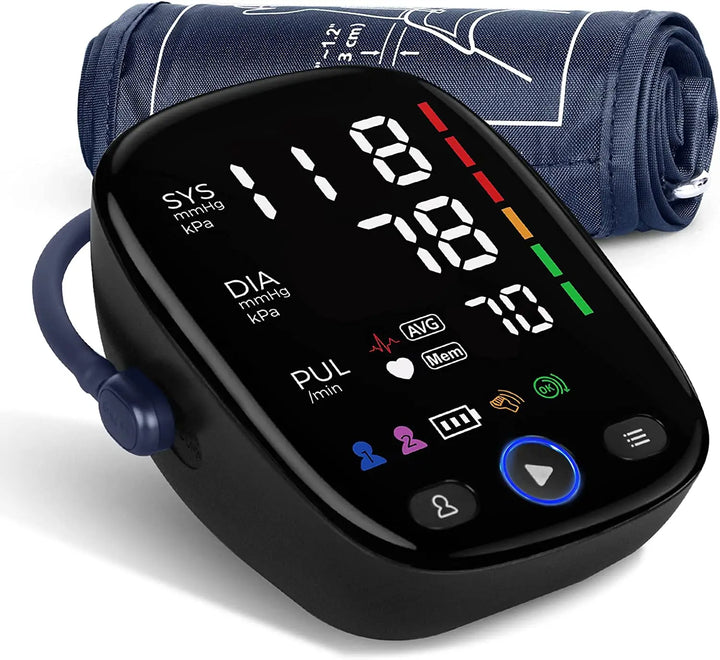 Digital Blood Pressure Monitor with LED Display - Lenila