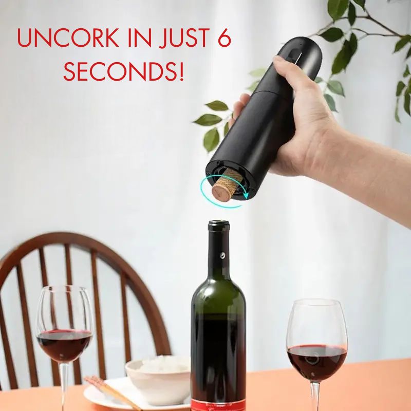 Electric Wine Bottle Opener Cordless Rechargeable