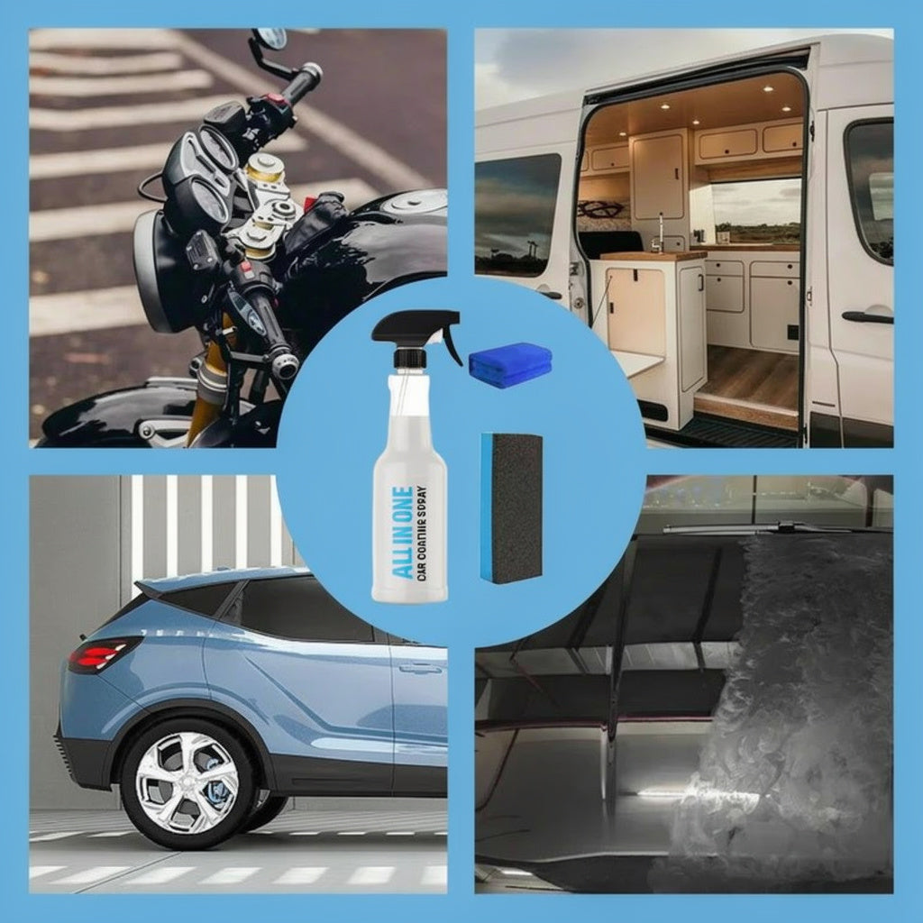 Car Coating Spray Quick Drying Protective Cleaning and Polishing
